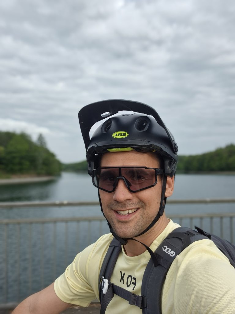 Patrick auf dem MTB in Halver